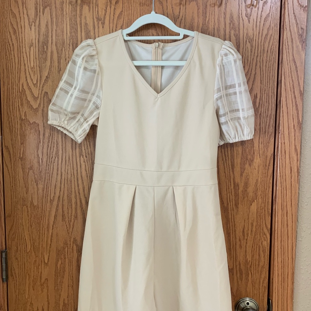 SHEIN Cream Romper